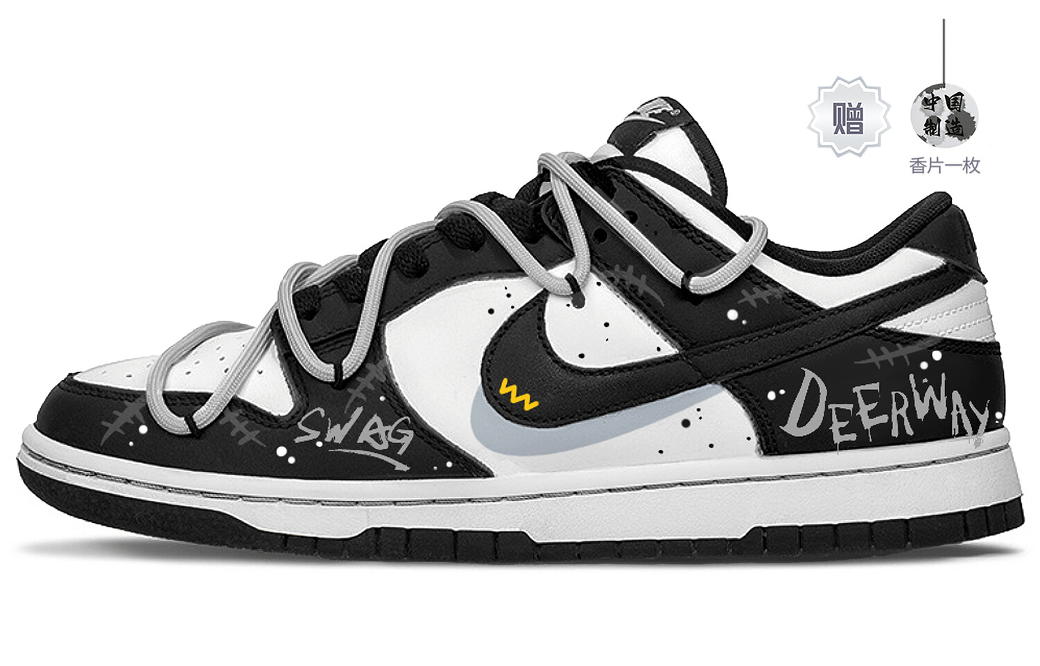 

Мужские кроссовки для скейтбординга Nike Dunk, Black