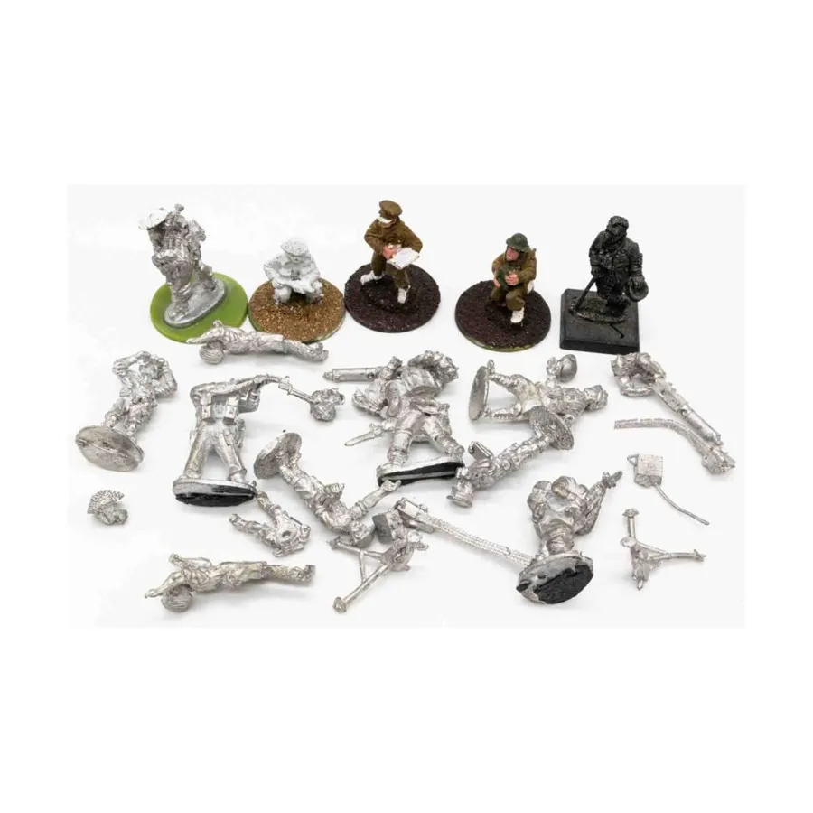 

Коллекция британской пехоты № 7, Bolt Action - British Army - Loose Miniatures (28mm) (Warlord Games)