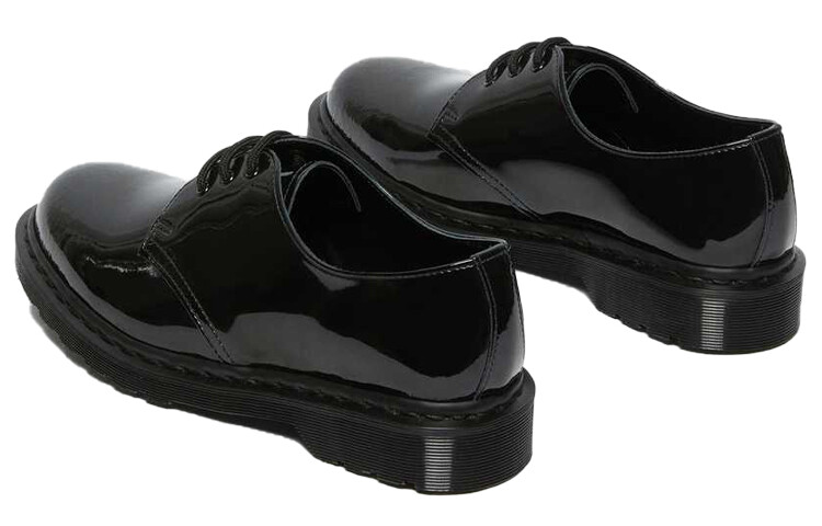Полуботинки Dr.Martens 1461 Made In England Mono Patent Leather Oxford Shoes 'Black' — фото 2