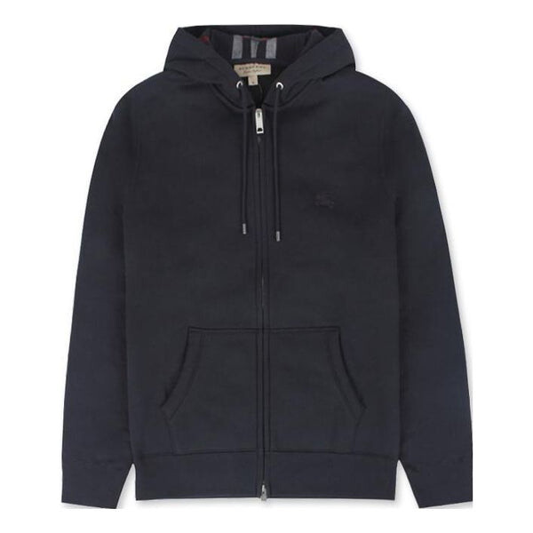 

Толстовка men's casual cardigan jacket navy blue Burberry, синий