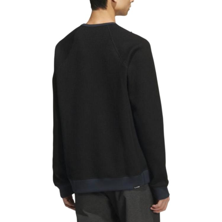 Футболка мужская CLIMAWARM FW25 Adidas, черный — фото 3