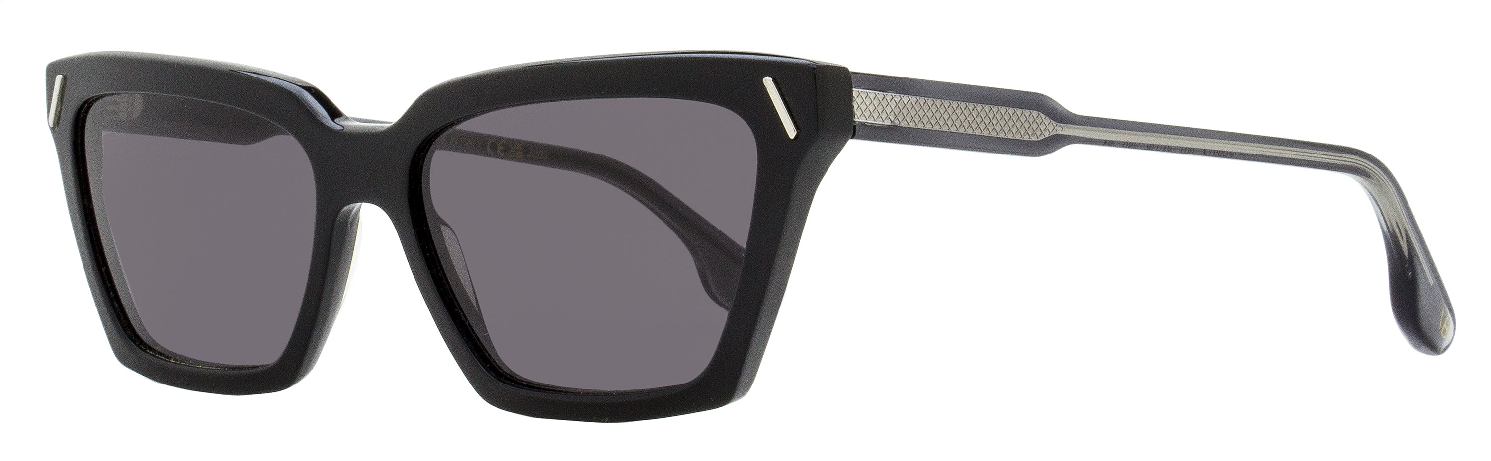 

Женские солнцезащитные очки Victoria Beckham Modified Rectangle VB661S 001 черные 57 мм