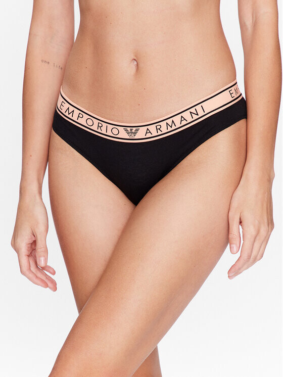 

Комплект из 2 классических женских трусов Emporio Armani Underwear, черный