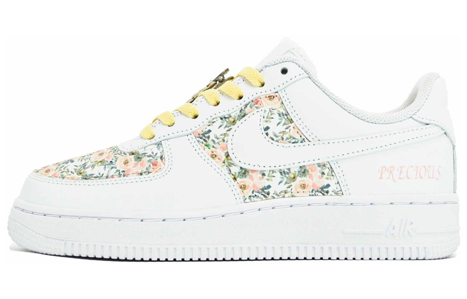 

Кроссовки Nike Air Force 1 Skateboard Shoes Men Low-Top White Pink/Yellow