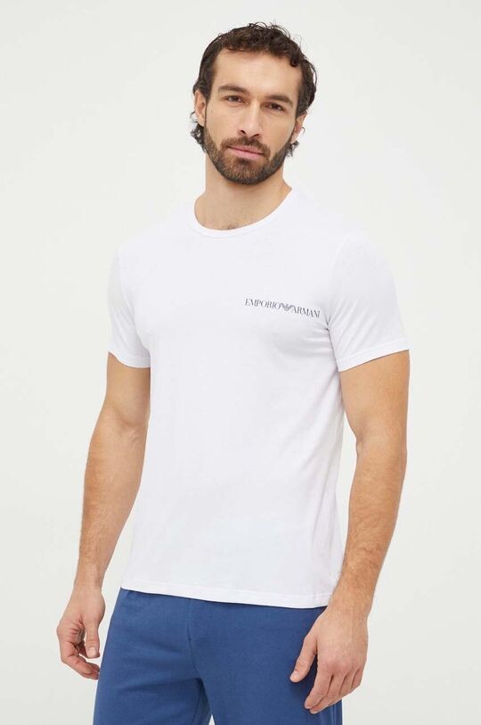 

Футболка для отдыха, 2 шт. Emporio Armani Underwear, темно-синий