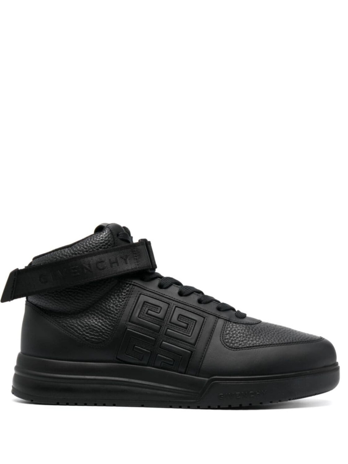 

Givenchy высокие кроссовки с нашивкой-логотипом G4, черный