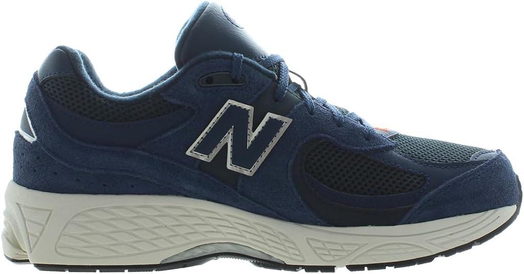 Кроссовки New Balance 2002 для мальчиков, черный/синий — фото 3