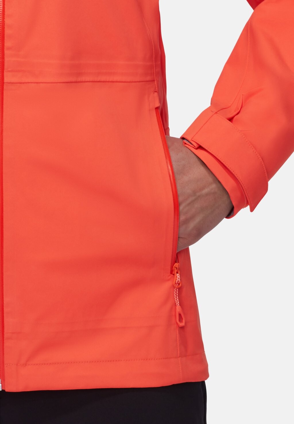 

Куртка из хардшелла GUIDE HOODED Mammut, коралл