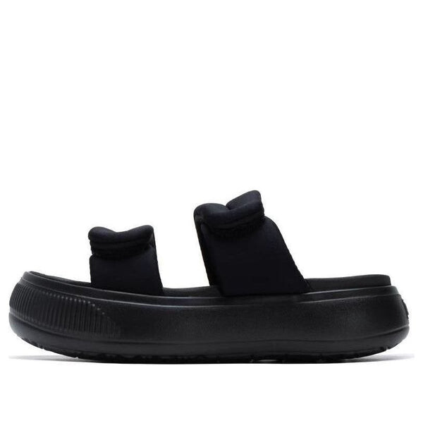 Тапочки mayu puffy slides 'black' Puma, черный