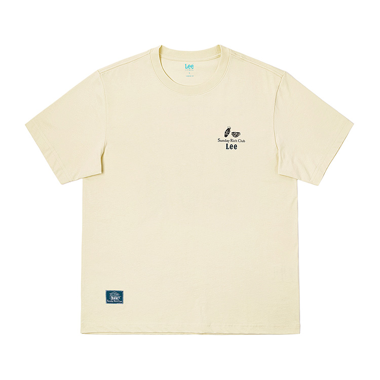 

Lee Футболка мужская желтая, Желтый, Lee Футболка мужская желтая