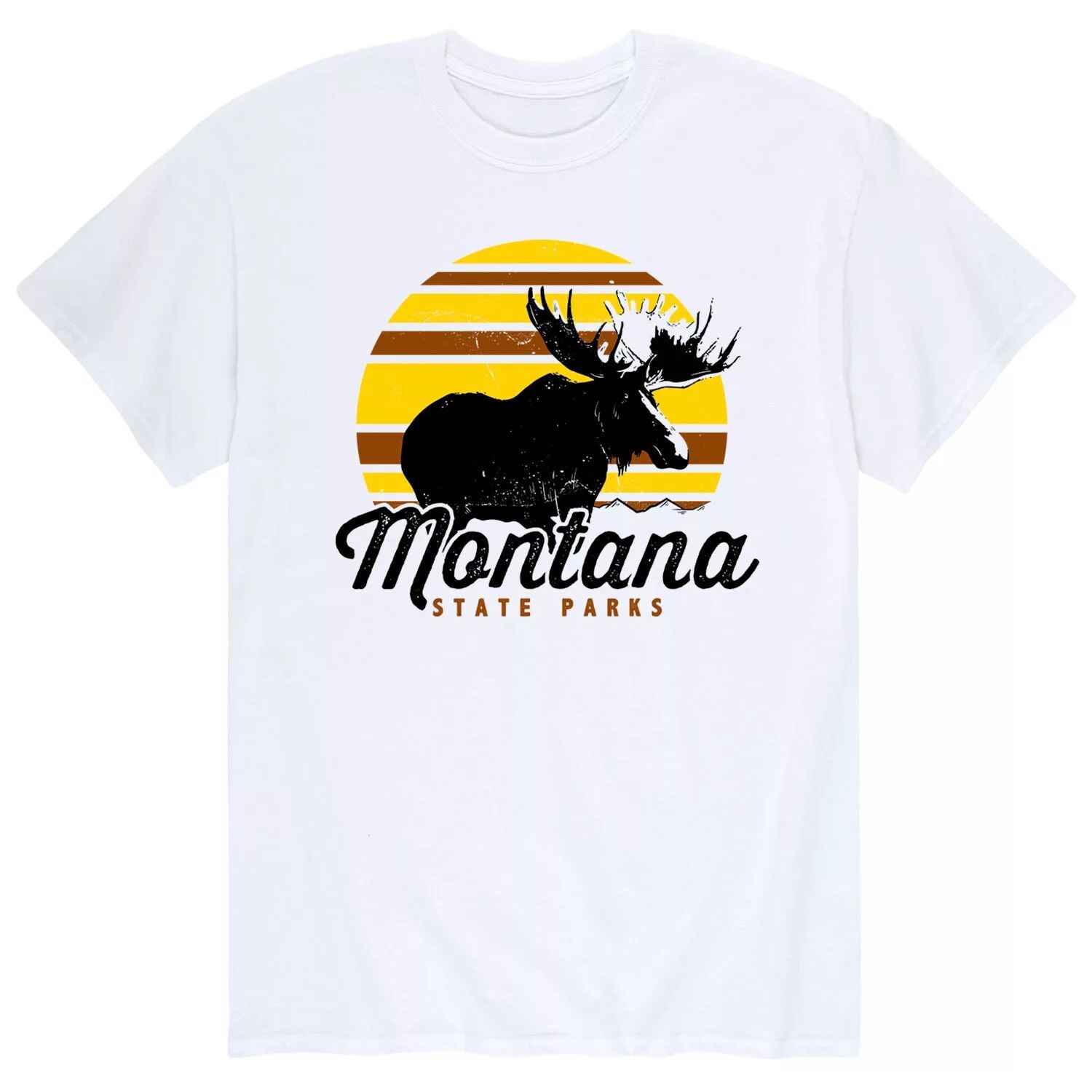 

Мужская футболка State Parks Montana Licensed Character