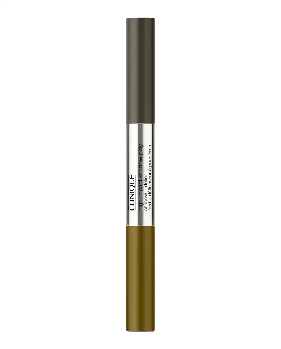 Двойные тени для век в стике High Impact Shadow Play Shadow Definer Clinique, Mixed Greens