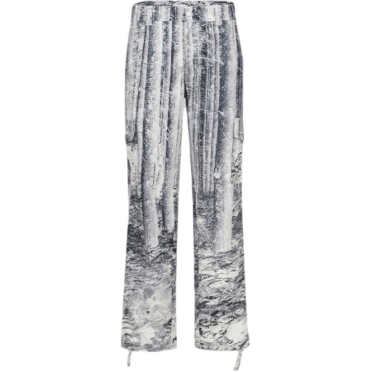 

FW24 Повседневные брюки мужские с лесным принтом Moose Knuckles