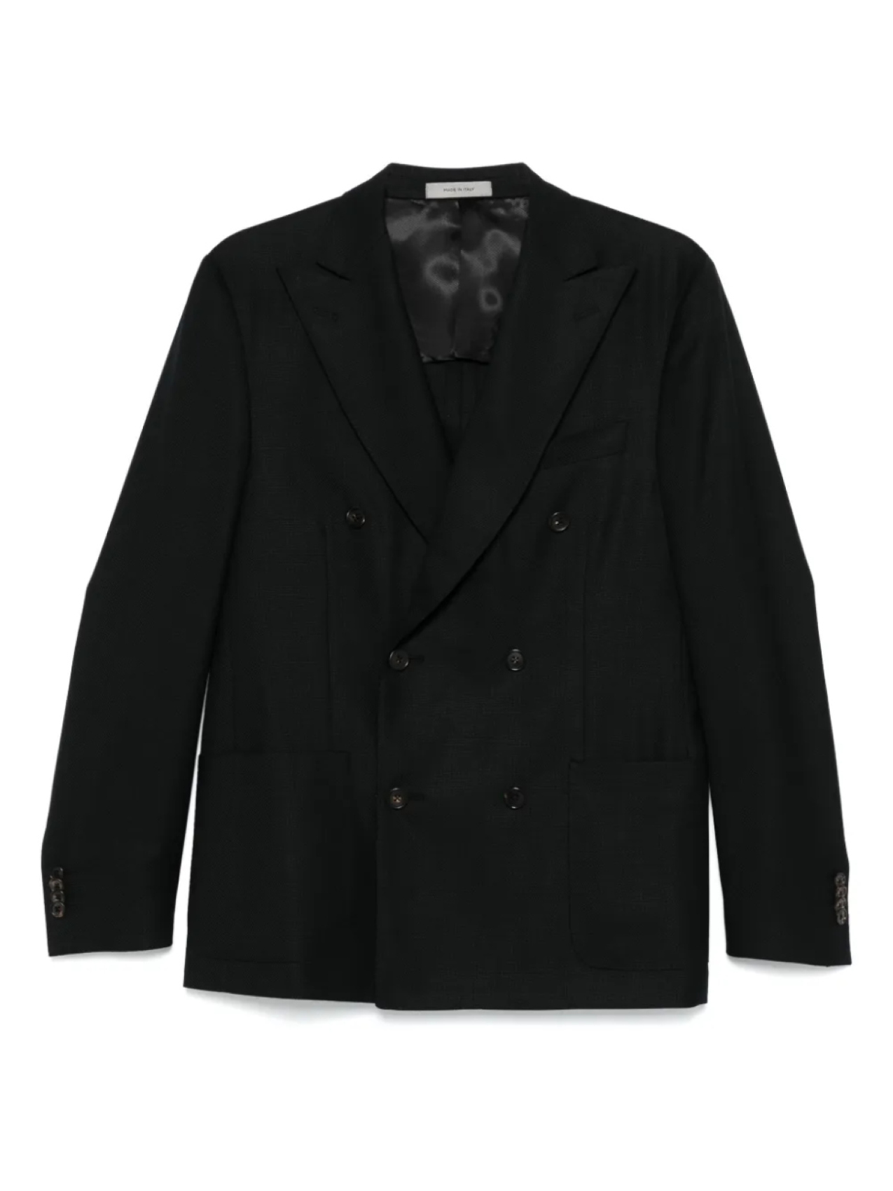 

Блейзер из натуральной шерсти Corneliani, черный