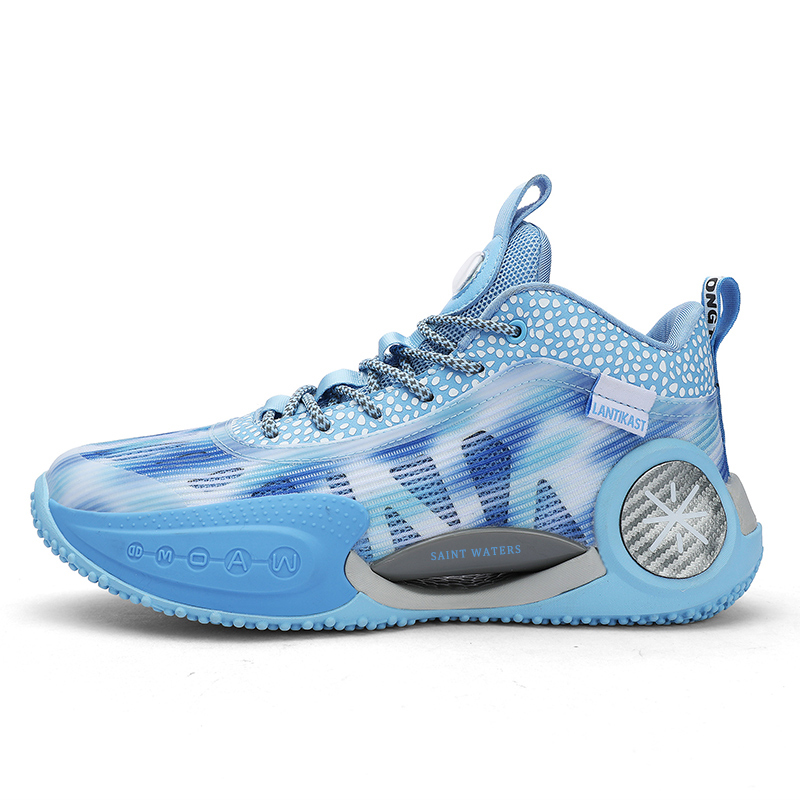 

Легкие баскетбольные кроссовки Rebound Low Top для подростков SAINT WATERS, синий