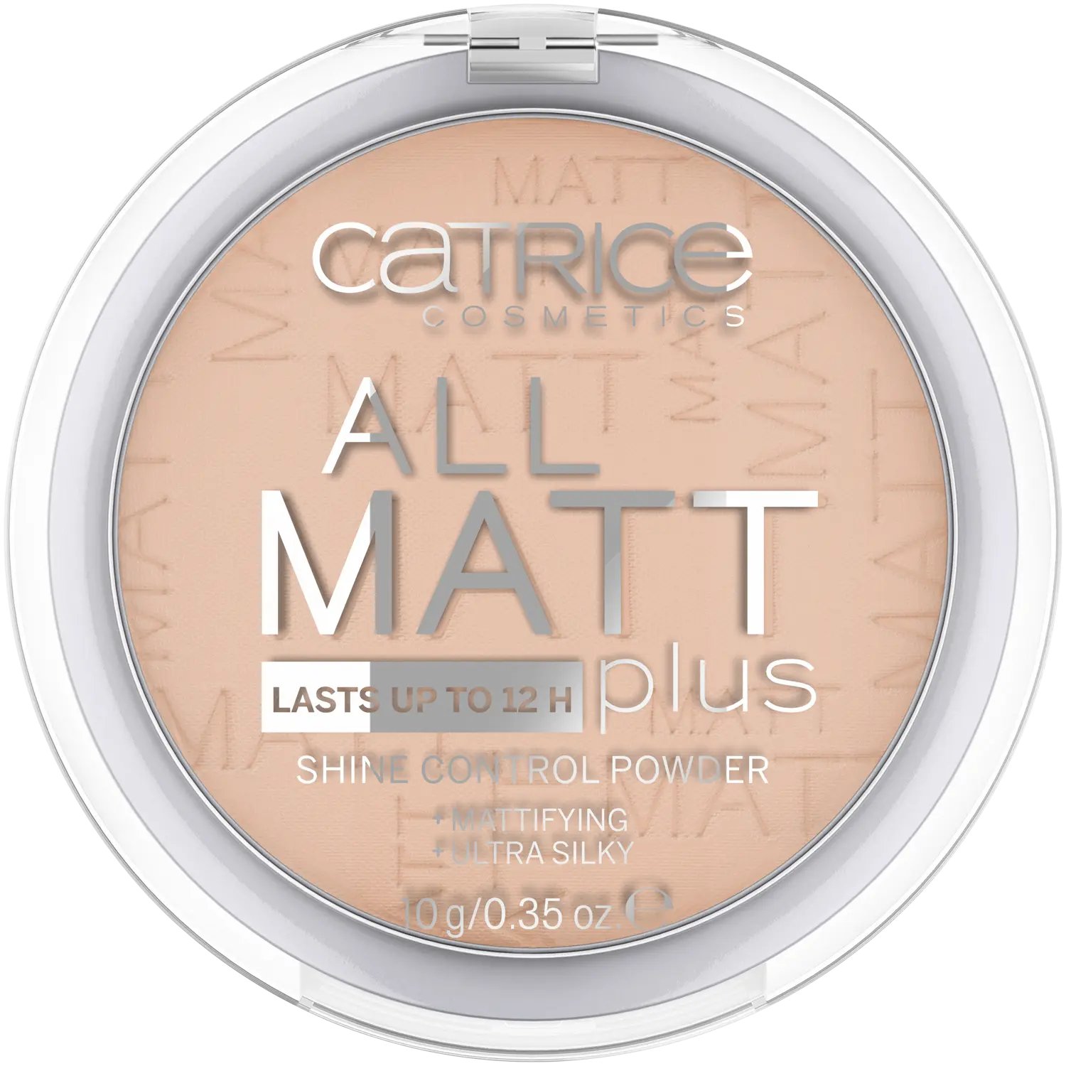 

Пудра для лица теплый бежевый камень 030 Catrice All Matt Plus, 10 гр