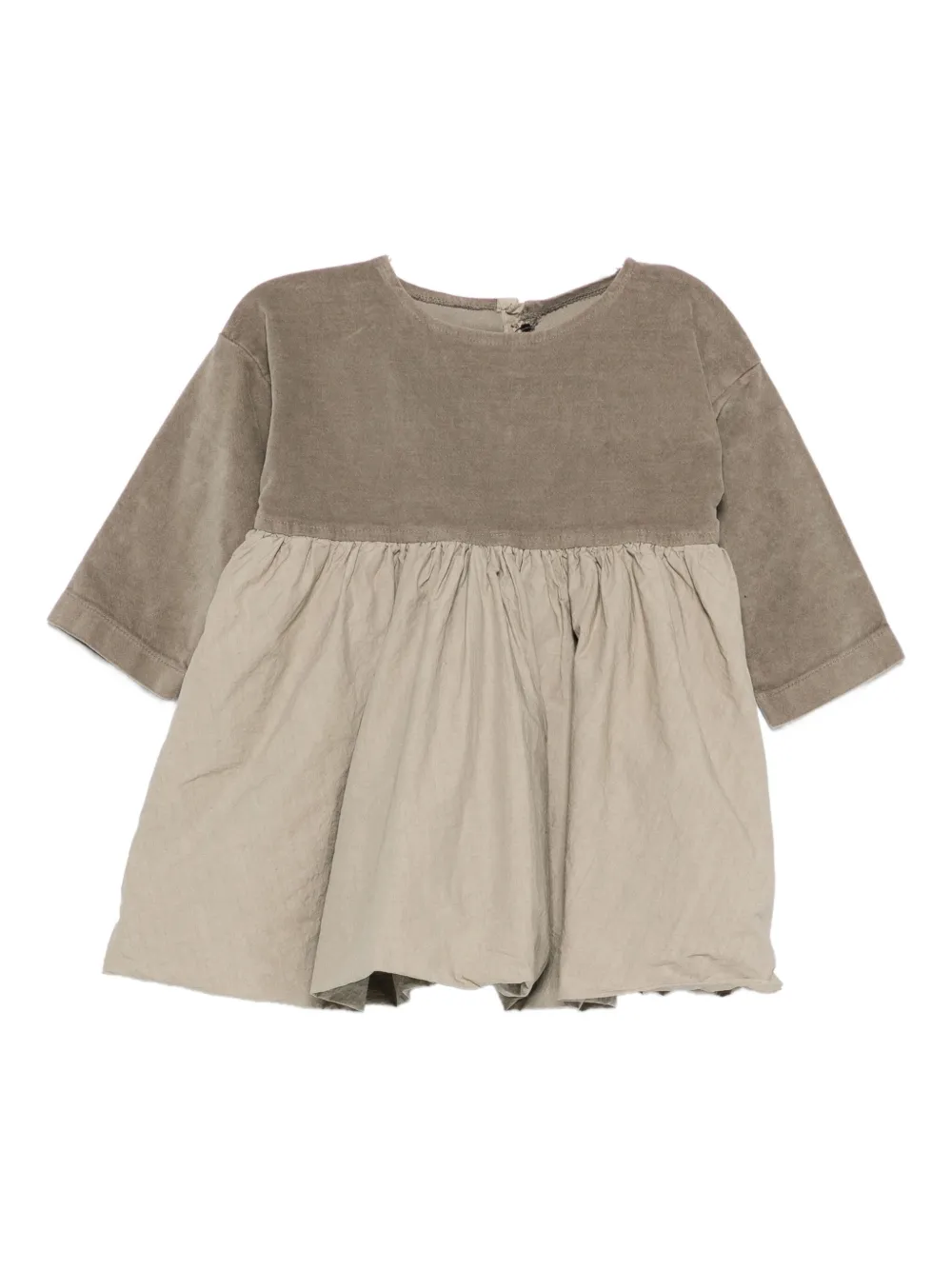 

Платье с вставками Album Di Famiglia Kids, нейтральный