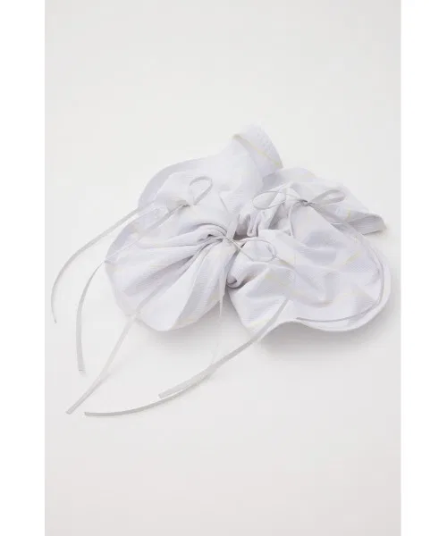 Резинка для волос Ribbon Moussy синяя — фото 3