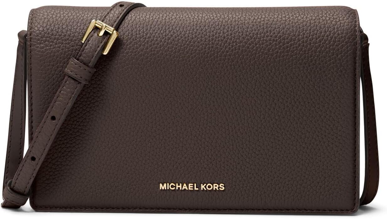 

Michael Kors Jet Set Medium Flap Crossbody, цвет шоколадный