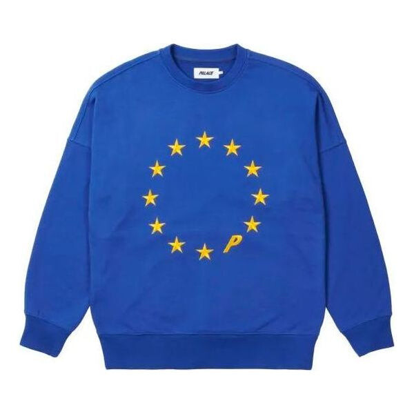 

Свитер eu-don crew blue fw21 sweater 'blue' Palace, синий