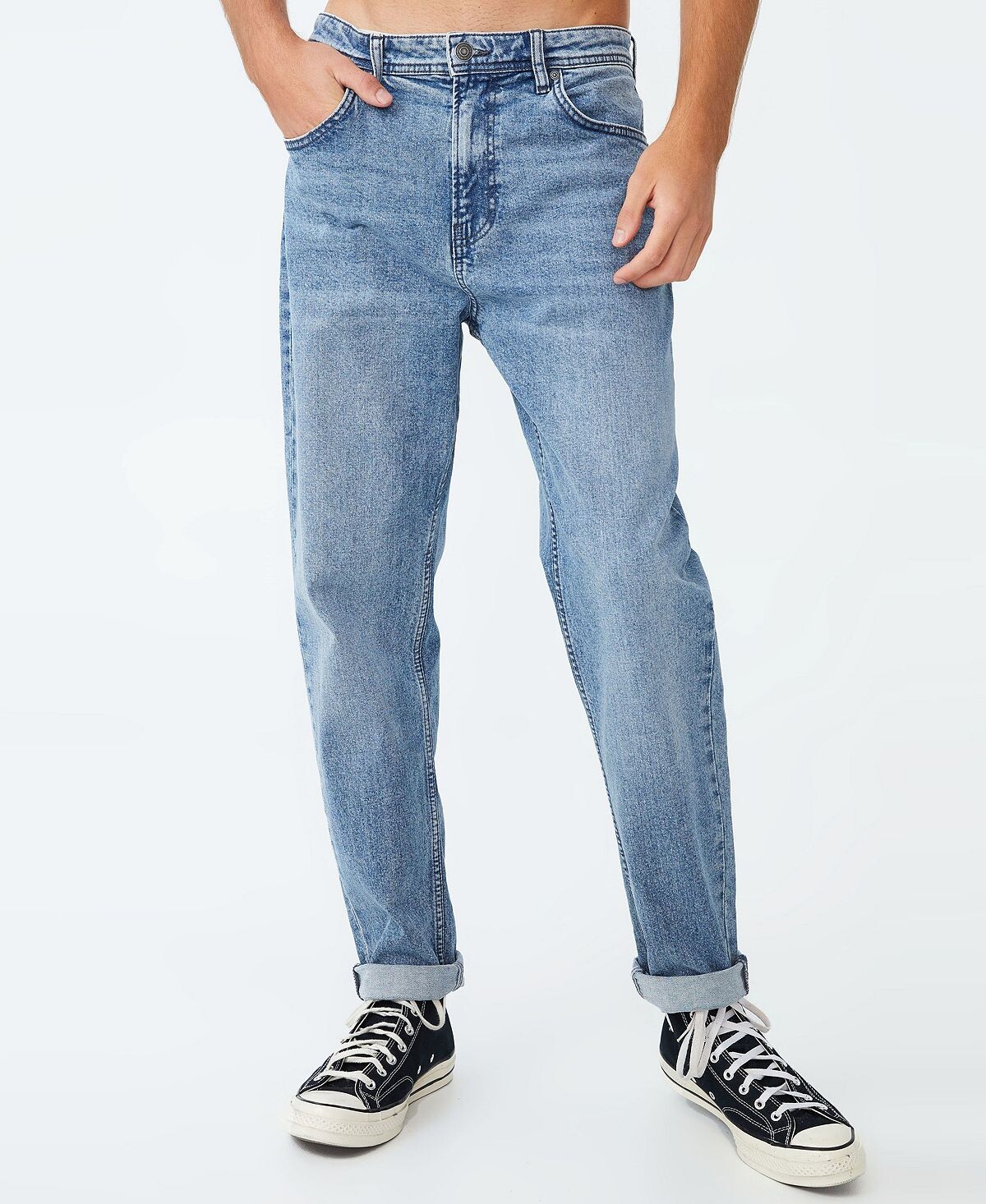 

Мужские свободные зауженные джинсы COTTON ON
