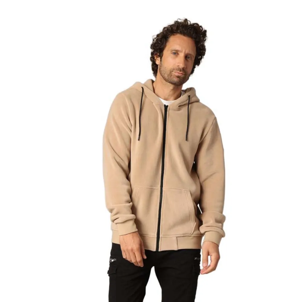 

Толстовка Deeluxe Meridian full zip, бежевый