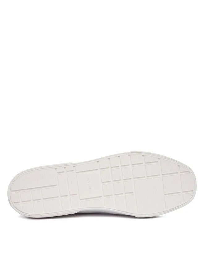 Calvin Klein Тканевые кроссовки Vulc Laceup CV HM0HM02121 белые — фото 4