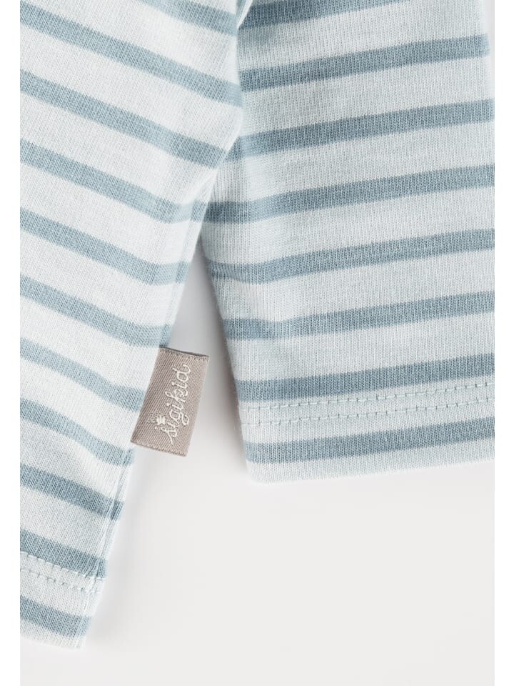 Рубашка с длинным рукавом Sigikid Classic Baby, цвет blau gestreift — фото 4