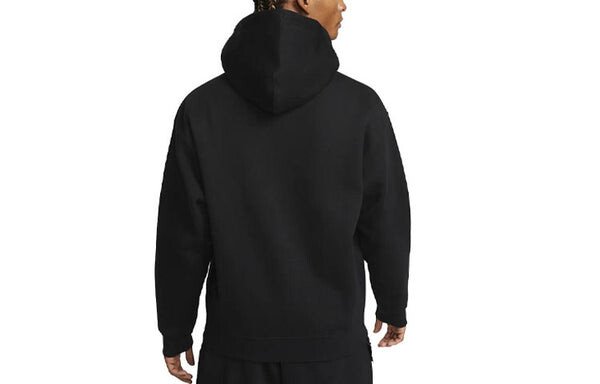 Куртка Nike Solo Swoosh Men's Full-Zip Hoodie 'Black', черный — фото 2