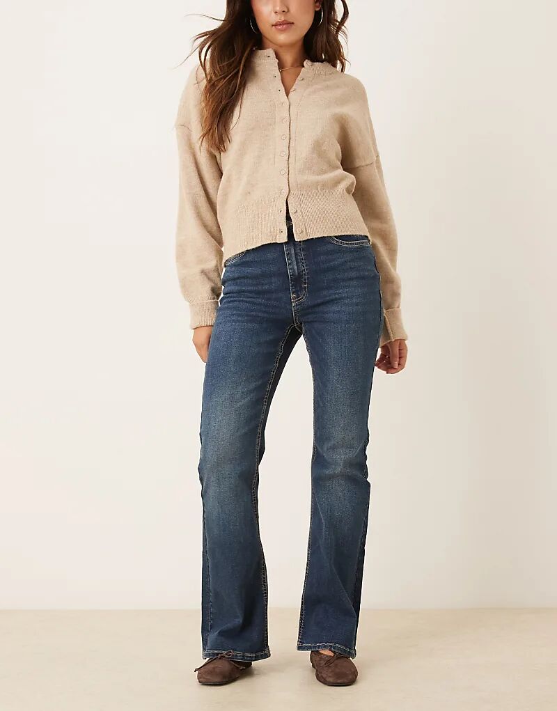 

Расклешенные джинсы JDY темно-синего цвета