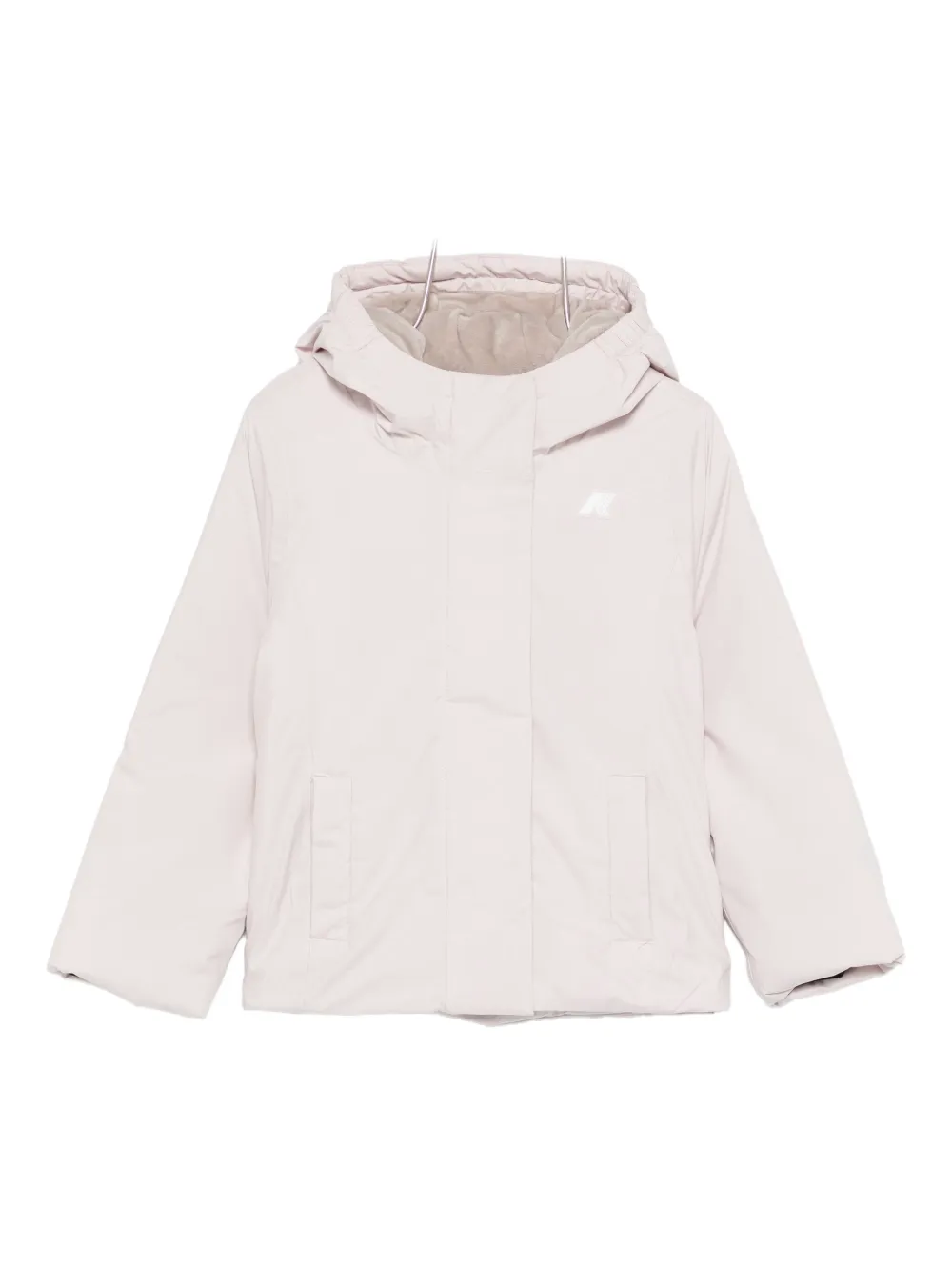 

Стеганая куртка с капюшоном K Way Kids, розовый