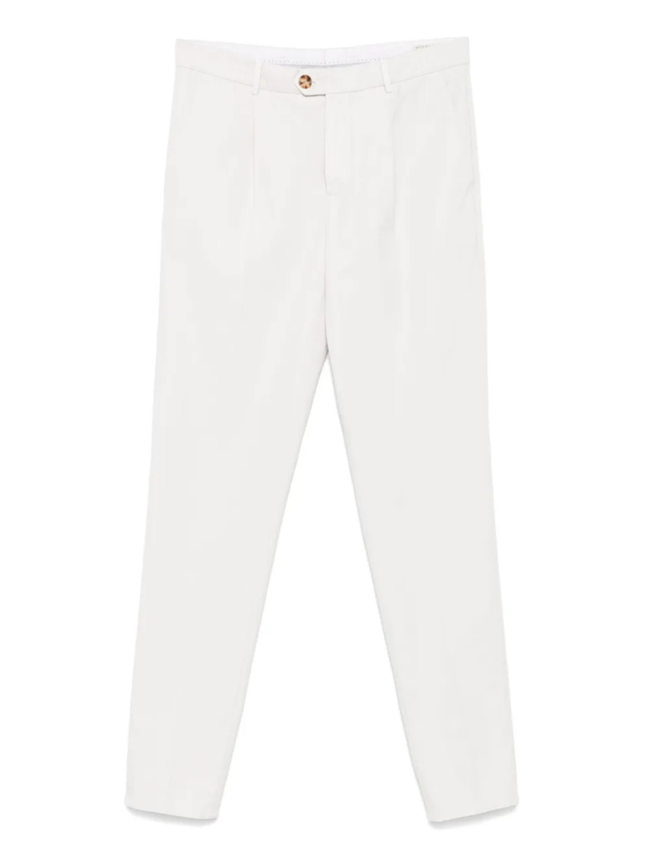 

Прямые брюки из хлопка Brunello Cucinelli, нейтральный