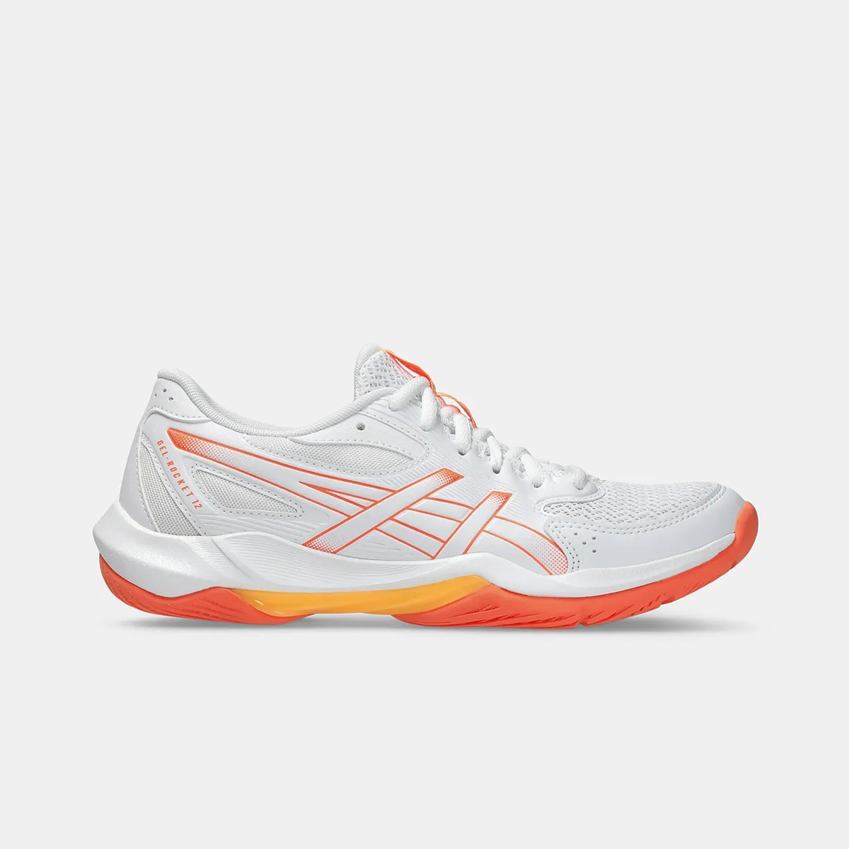 Женские кроссовки для зала GEL-ROCKET 12 ASICS Asics, белый/красный