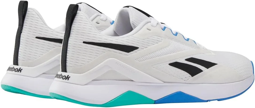 Мужские кроссовки Reebok BB4500 Hi 2, белый/черный/зеленый — фото 3