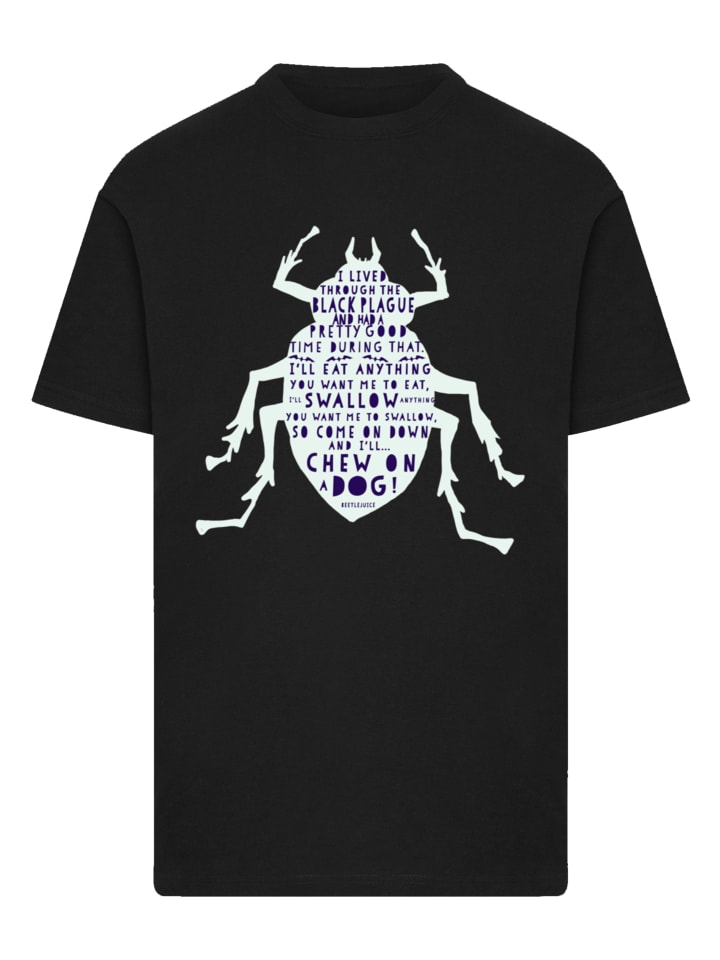 

Футболка Beetlejuice Unisex Beetle черного цвета F4NT4STIC, Черный, Футболка Beetlejuice Unisex Beetle черного цвета F4NT4STIC