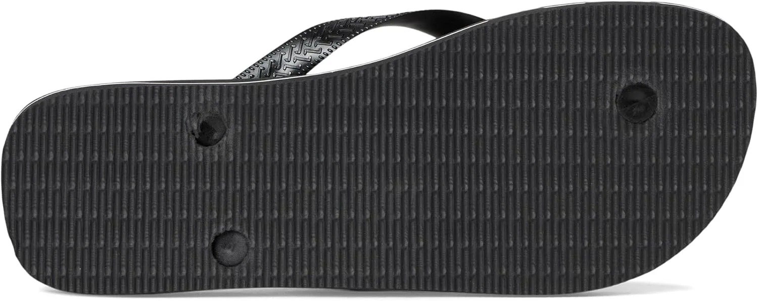 Мужские вьетнамки Havaianas с логотипом Filete, черно-белый — фото 2