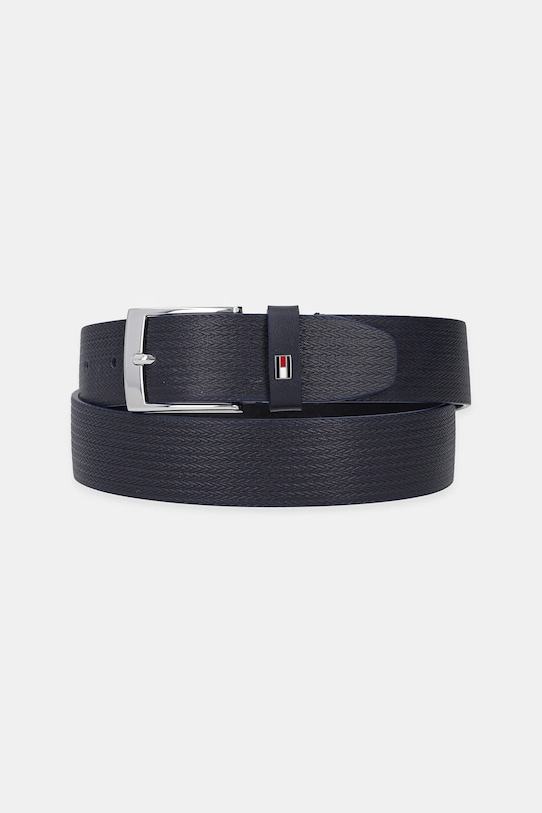 

Кожаный ремень Tommy Hilfiger, темно-синий