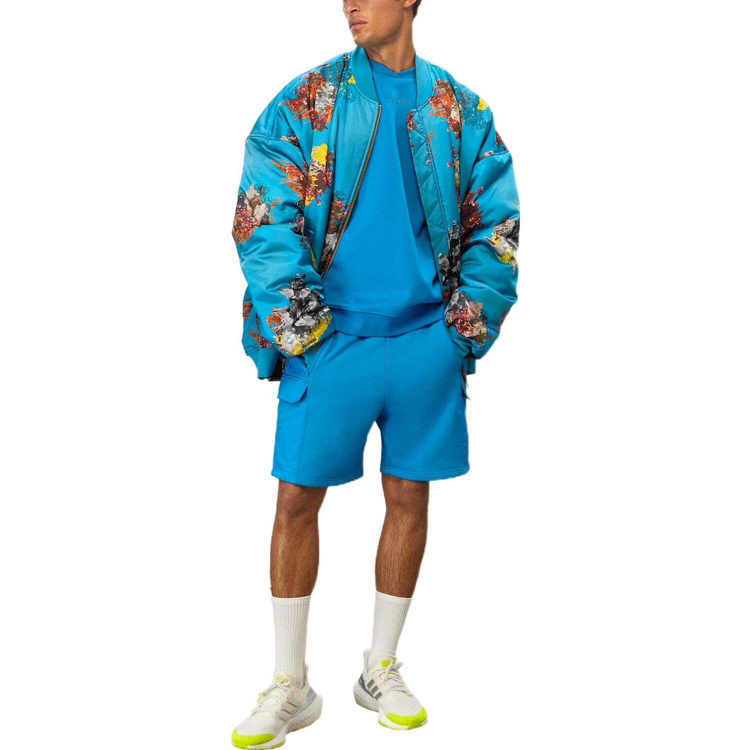 Повседневные шорты унисекс Adidas Originals, цвет Blue — фото 3
