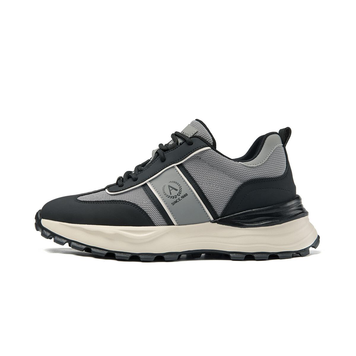 

Кроссовки мужские Lifestyle Shoes Men Low-Top Black Aokang, Черный, Кроссовки мужские Lifestyle Shoes Men Low-Top Black Aokang