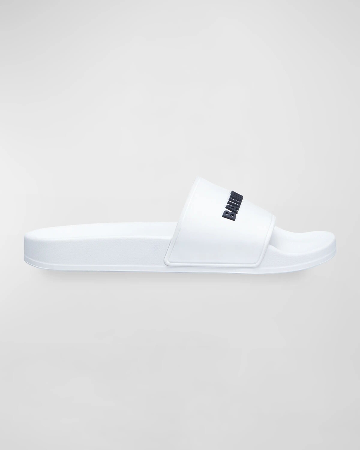 Шлепанцы для бассейна Balenciaga, цвет 9034 White Black