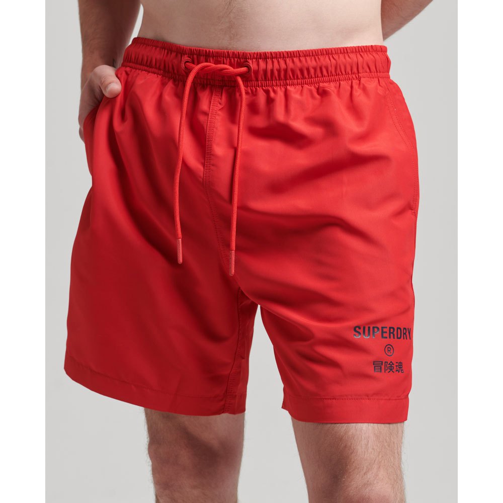 

Шорты для плавания Superdry Code Core Sport 17 Inch, красный