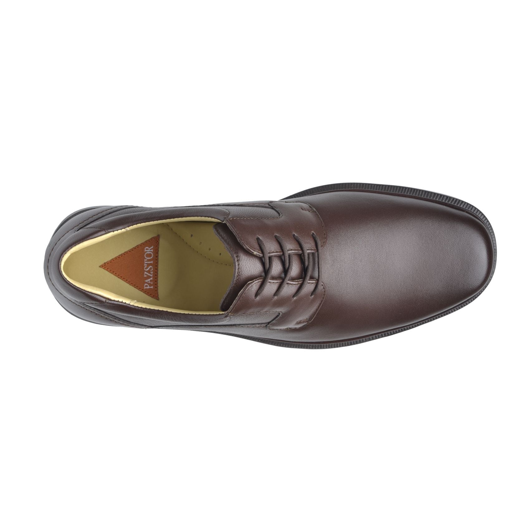 Мужские оксфорды из овчины - Traditional Max Pazstor, цвет espresso brown — фото 2
