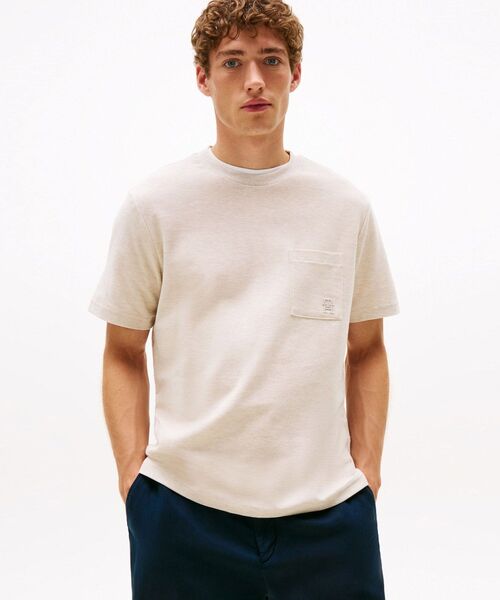 

Футболка с монограммой TOMMY HILFIGER, белый