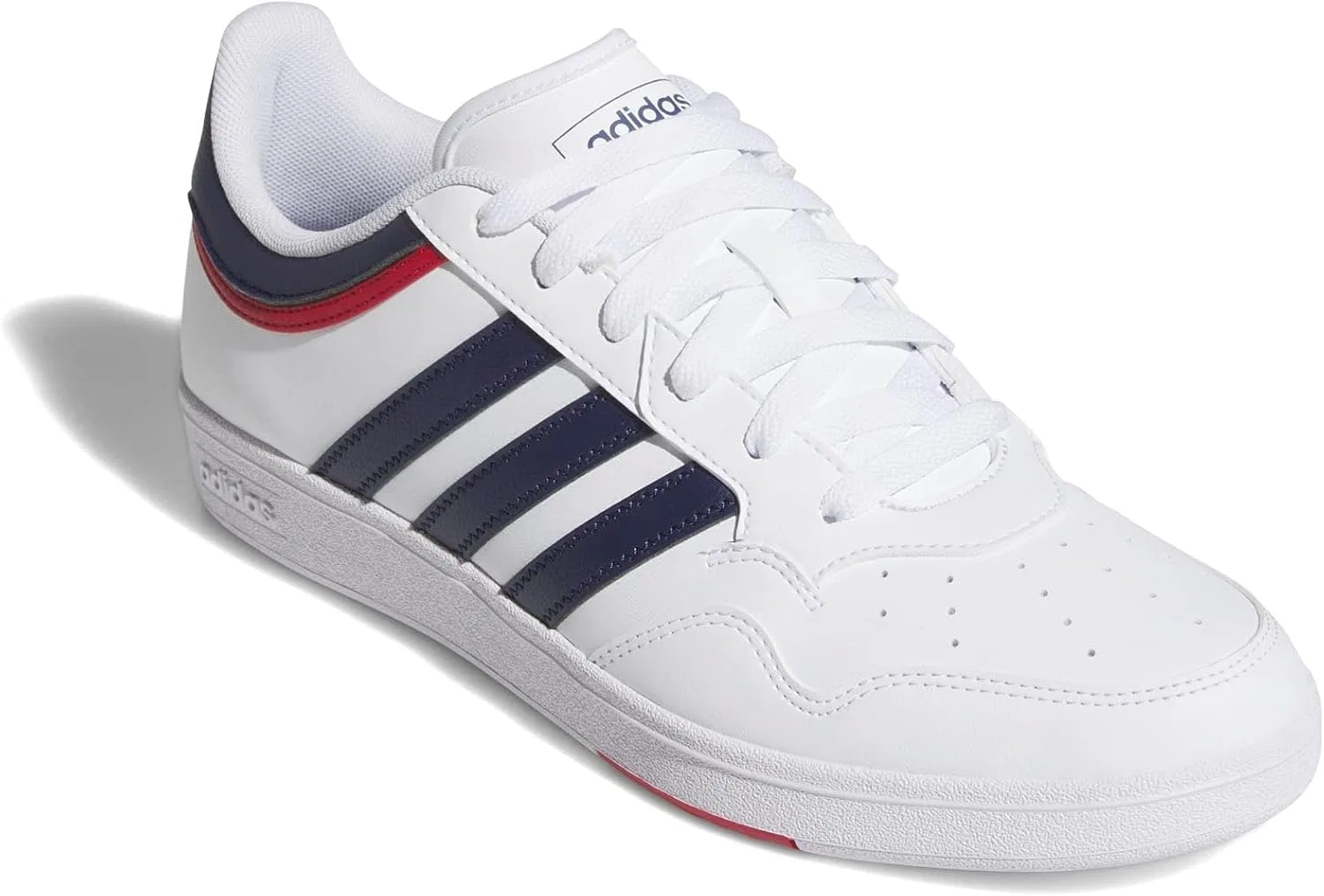 Женские баскетбольные кроссовки Adidas Hoops 4.0, Cloud White Dark Blue Team Power Red 2 — фото 3
