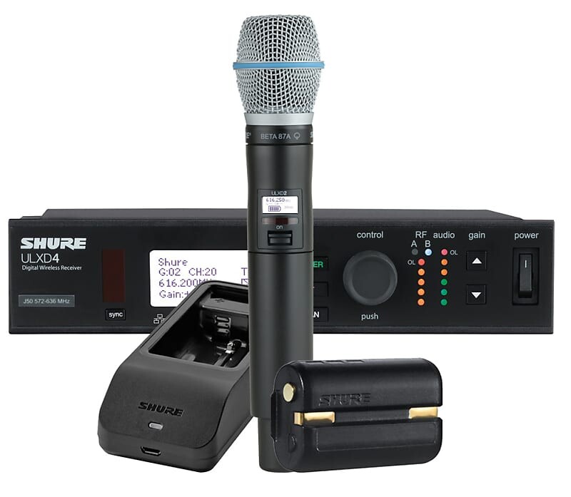 

Микрофон Shure GLXD24 / B87A=-Z2