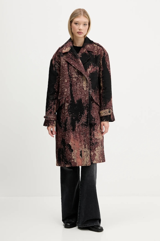 

Пальто BRUSHED LAC с ворсом Desigual, коричневый