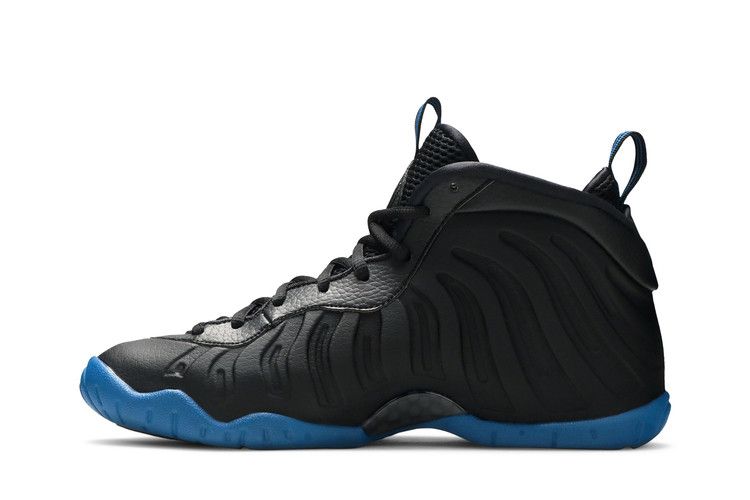 Кроссовки Nike Little Posite Pro GS 'Knicks', черный — фото 4