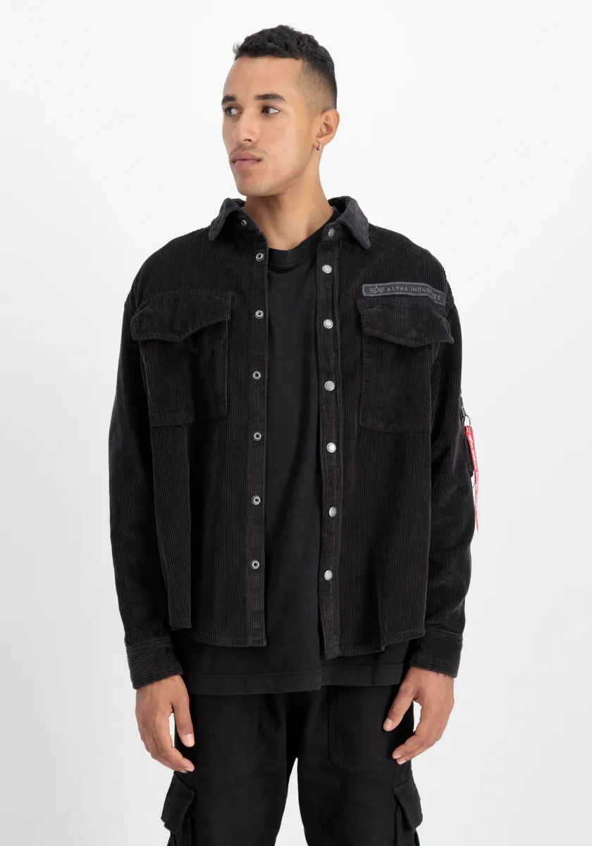 

Куртка-рубашка Alpha Industries " Alpha Industries Мужчины - Верхние рубашки Вельветовая рубашка", серый