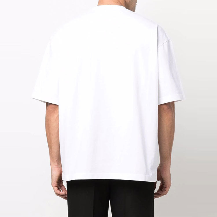Футболка Balenciaga Cities Paris T-shirt Medium Fit 'White', белый — фото 4