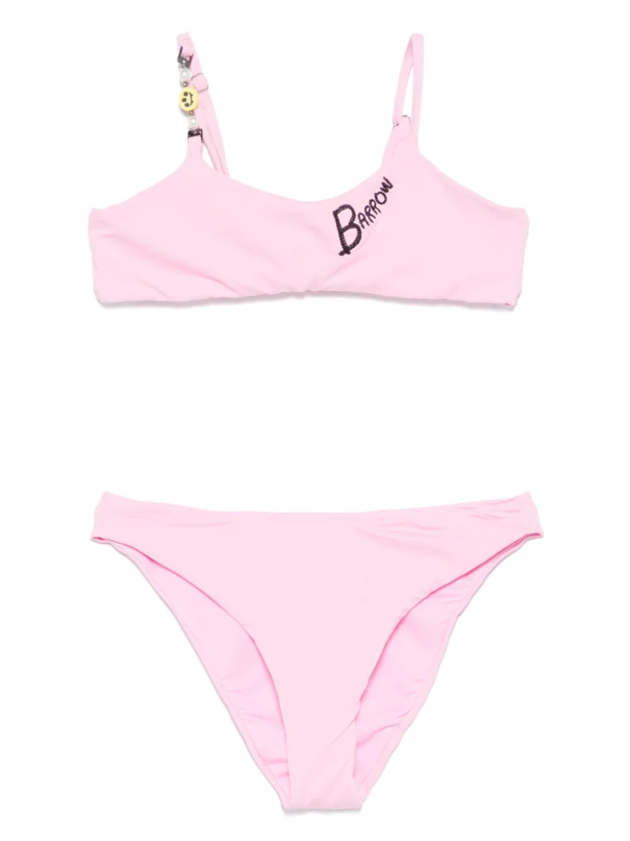 

Barrow kids бикини с вышитым логотипом, розовый